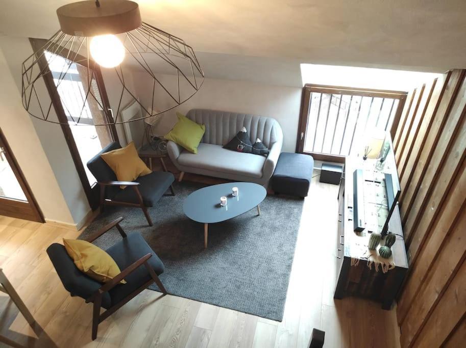 Appartement Vue Montagne, Cosy Et Chaleureux Briançon Exteriör bild