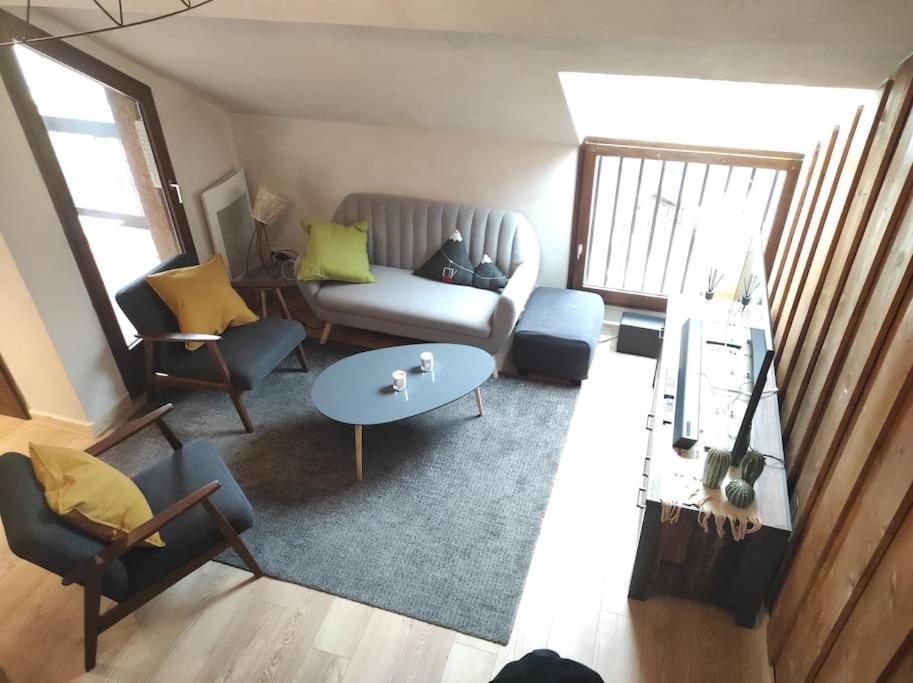 Appartement Vue Montagne, Cosy Et Chaleureux Briançon Exteriör bild
